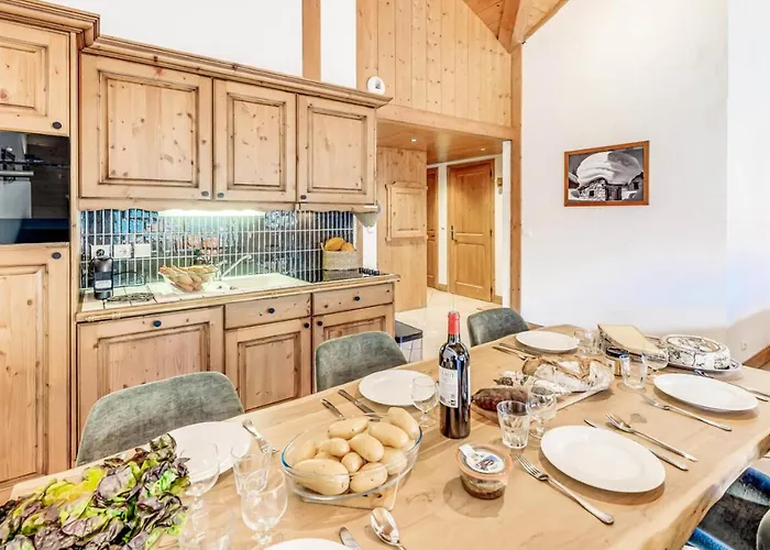 Les Alpages - 4 Pieces Pour 8 Personnes Mae-9193 *